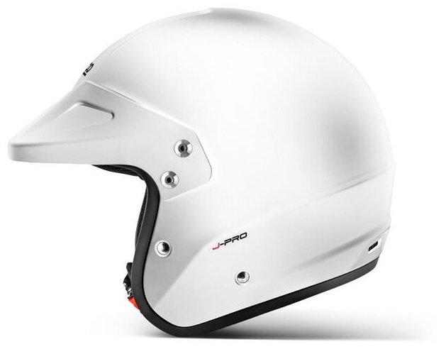 Sparco J-Pro Open Face Helm Wit