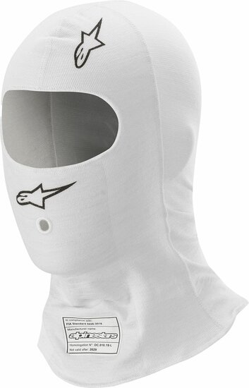 Alpinestars Race V3 Balaclava FIA / Wit