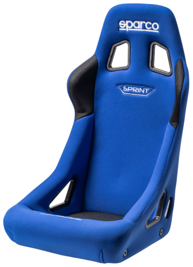 Sparco sprint FIA Blauw