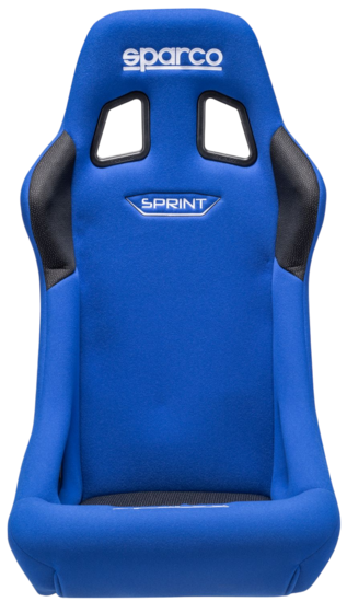 Sparco sprint FIA Blauw