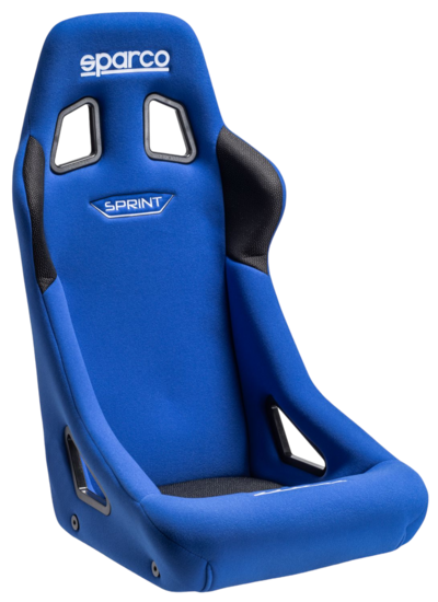 Sparco sprint FIA Blauw