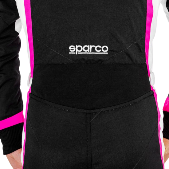 Sparco Ladies Overall KERB FIA / Zwart Roze