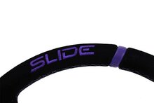 SLIDE Suede stuur 350mm NeoChrome offset: 90mm  