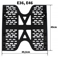 Kuipstoel adapter bevestiging passend voor BMW 3 Serie E36 &amp; E46